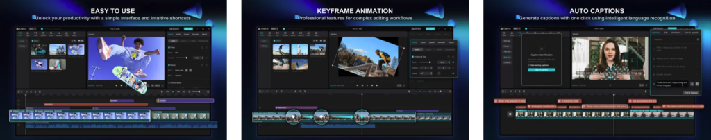Image showing AI tool capcut in video editing